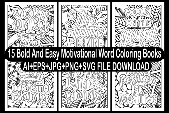 15 Bold Coloring Pages for Adult Motivation