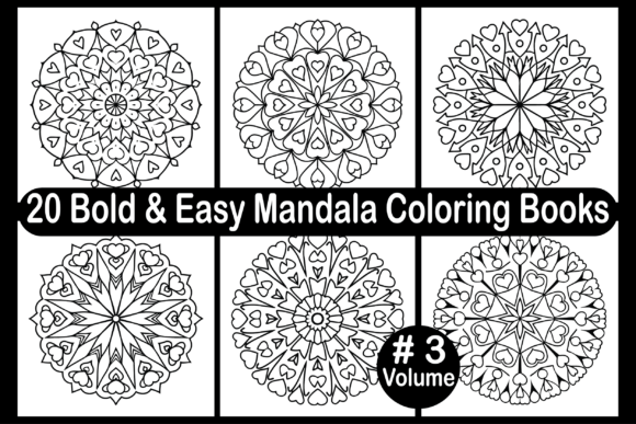 20 Bold Mandala Graphics for Crafting