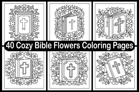 40 Cozy Bible Flowers Coloring Pages Graphics