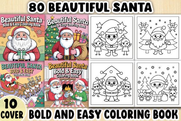 Beautiful Santa Graphics for Marketing