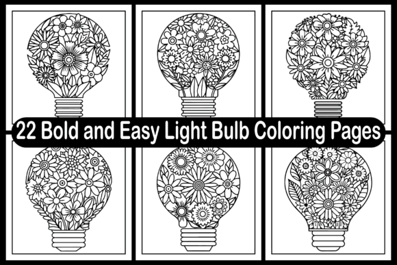 Bold Light Bulb Graphics for Branding