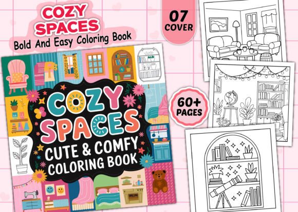 Cozy Spaces Graphics for Adults