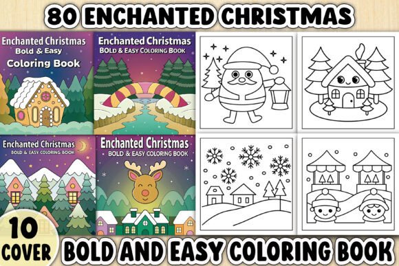 Enchanted Christmas Graphics for Crafting