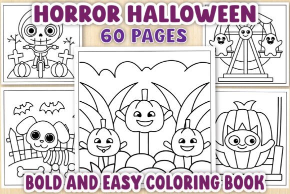 Horror Halloween Graphics for Crafting
