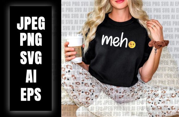 Meh T-Shirt Graphics for Freebies
