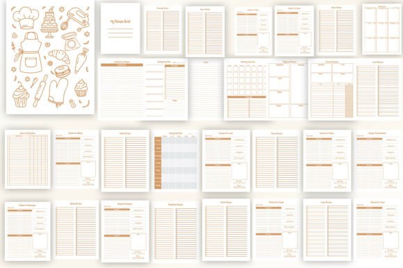 Recipe Books Planner