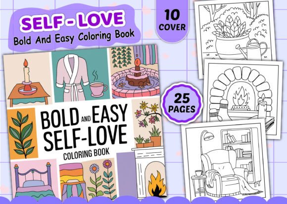 Self Love Bold and Easy Graphics for Branding